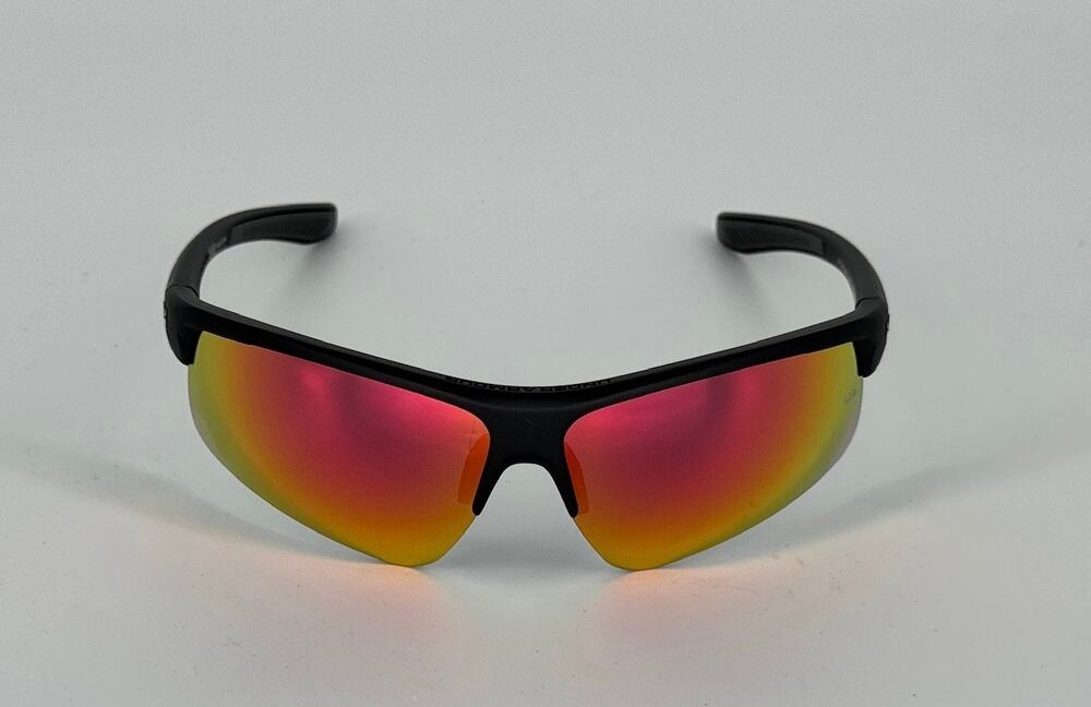 Under Armour UA Clutch O/G 006W MI Sunglasses Black Infrared Mirror 71mm NWT